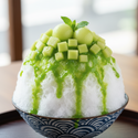 ハネジューメロン ダイス 500g ( IQF / メロン / バラ凍結 ）
