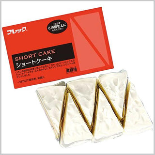 冷凍 味の素 フレック 業務用ショートケーキ(いちご果肉入り) 85g×6個