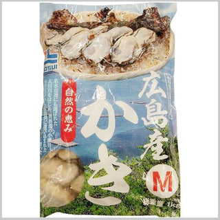 【2024年2月休売中】冷凍かき（広島産） Ｍ 牡蠣 かき カキ