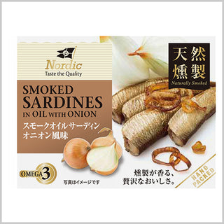 ノルデスト スモークオイルサーディンオニオン風味 100g