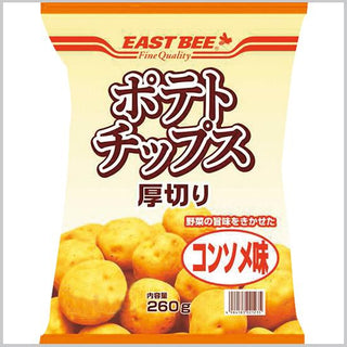 EAST BEE ポテトチップス厚切り（コンソメ味） 260g
