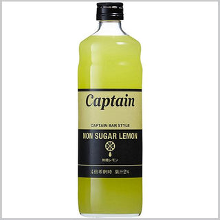 キャプテン 無糖レモン ６００ml