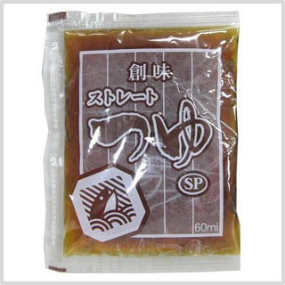 創味 ストレートつゆ 60ml ( そばつゆ / めんつゆ / 出汁 / 個食 )