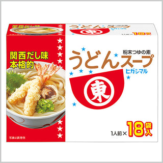 ヒガシマル うどんスープ 8g×18袋入 (関西風だし 顆粒 簡単)